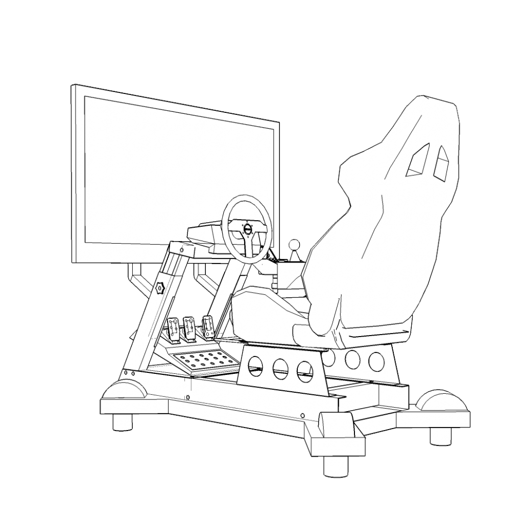 sketch of basic motion simulator