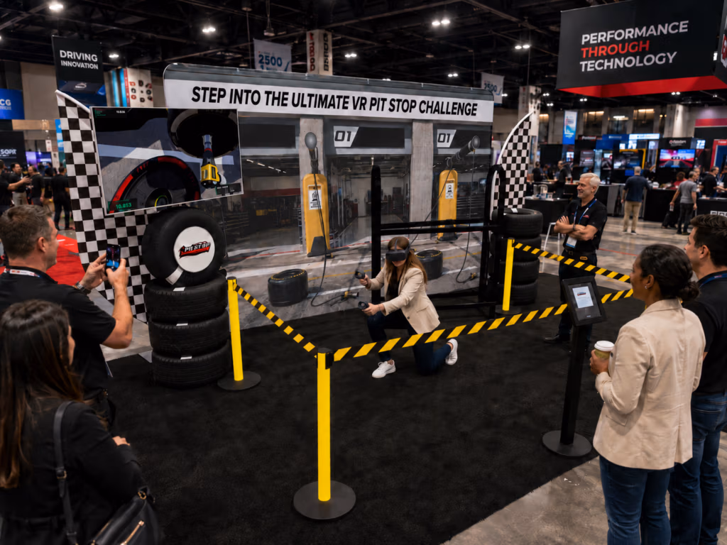 Virtual Reality Pitstop Challenge